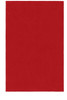 A red microfibre fleece blanket XL with a smooth texture, featuring a small logo.