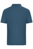 A navy blue colour-block polo shirt with a classic collar and short sleeves. Features a subtle logo.