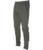 A pair of olive green jogger pants with side pockets and an elastic waistband. The design is simple and sporty.