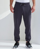 Classic joggers in dark grey with an elastic waistband and cuffs, featuring a drawstring detail.