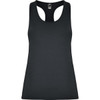 A black Aida tank top with a racerback style and no visible logos.