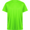 A bright green Daytona T-Shirt with a standard crew neck and short sleeves. It features a logo on the front.