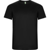 A black Imola T-Shirt with a simple design and short sleeves, featuring a small logo.