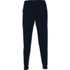 Navy Cerler track pants with a drawstring waist and a side pocket, featuring a small logo.