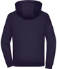 An oversized unisex sweat hoody in a deep navy colour, featuring a spacious hood and long sleeves.