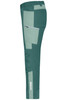 Workwear pants in a blend of teal and grey, featuring multiple pockets and a logo. Ideal for all-season use.