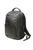 A premium notebook backpack in dark grey, featuring multiple compartments and a logo.