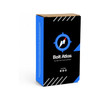 A black and blue packaged product featuring a compass design and a logo, labelled "Bolt Atlas".