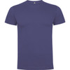 A purple Dogo Premium T-Shirt featuring a classic crew neck design and short sleeves.