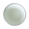 A drink bowl in a light colour with a dark rim, featuring a smooth interior and no visible logos.