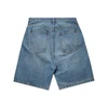 Denim shorts in light blue, featuring a classic cut and two back pockets. Includes a logo on the waistband.
