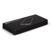 A black box containing the Dash 18W PD Power Bank, featuring a sleek design and branding on the surface.