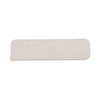 A portable utensil set in a light beige colour, featuring three pieces stored together with a compact design.