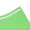 A green Giant Foam Hand with a smooth surface and stitched edge, featuring a white line near the top.