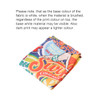 A folded sublimation hooded towel featuring a vibrant, multi-coloured beach-themed design and intricate patterns.