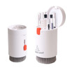 A white 20 in 1 cleaning kit featuring various brushes and tools stored in a compact case with a brush base.