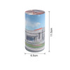 A cylindrical puzzle with a colourful design, measuring 6.5 cm by 11.5 cm, featuring a scenic architectural image.