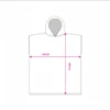 A double-sided fleece hooded change towel, featuring a simple design with measurements of 60cm by 60cm.