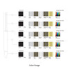 A range of metal ballpoint pens in various colours including black, white, silver, and gold, with multiple finishes available.