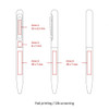 A drawing of the BND81 SOO twist metal ball pen, featuring zones for custom printing with specified dimensions. The pen is metal and has a sleek design.