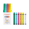 A box of 20 dust-free chalk sticks in various colours, including yellow, green, blue, and pink, with branding visible.