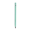 A mint green pencil with a sleek design and a metallic accent at the top.