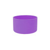A silicone boot for tumbler in purple, featuring a smooth finish and a simple, solid design.