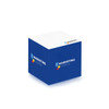 A blue cube-shaped notepad with a textured surface and a white top, featuring a logo and the words "Marketing Creative."