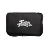 A black zippered case with a logo featuring the words "Festive Foundry Co." in white.