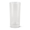 A glass tumbler, specifically the Winston HiBall Glass, featuring a clear, minimalist design with a sturdy base.