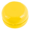 A Zippy Yo-Yo in bright yellow, featuring a smooth, rounded top design.