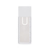 A white bookmark magnifier ruler featuring a clear central magnifying section and ruler markings on the edges.