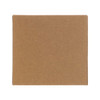 A brown cardboard box, square in shape, suitable for packaging products.