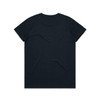 A plain black t-shirt with a classic crew neck and short sleeves, featuring no visible branding.