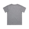 A grey youth classic tee displayed from the back, featuring a simple design and no visible logos.