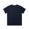 A navy blue t-shirt with a simple design. The shirt has a standard crew neck and short sleeves. It features a logo.