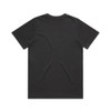 A black t-shirt with a classic crew neck and short sleeves, featuring a plain back and no visible branding.