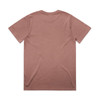 A faded tee in a muted brown colour with a simple design and no visible logos on the back.