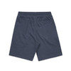 A pair of dark grey sports shorts with a back pocket and elastic waistband. The fabric appears soft and casual.