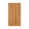 A bamboo-patterned wireless power bank with a 5000 mAh capacity and a discreet logo.