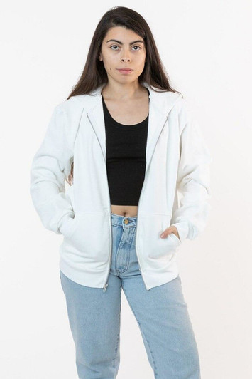 Heavy Fleece Zip-Up Hoodie