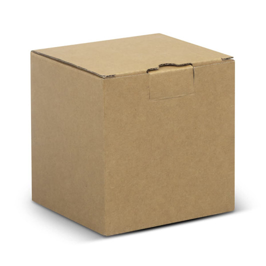 A small brown cardboard box with a flap closure, featuring no visible branding or text.