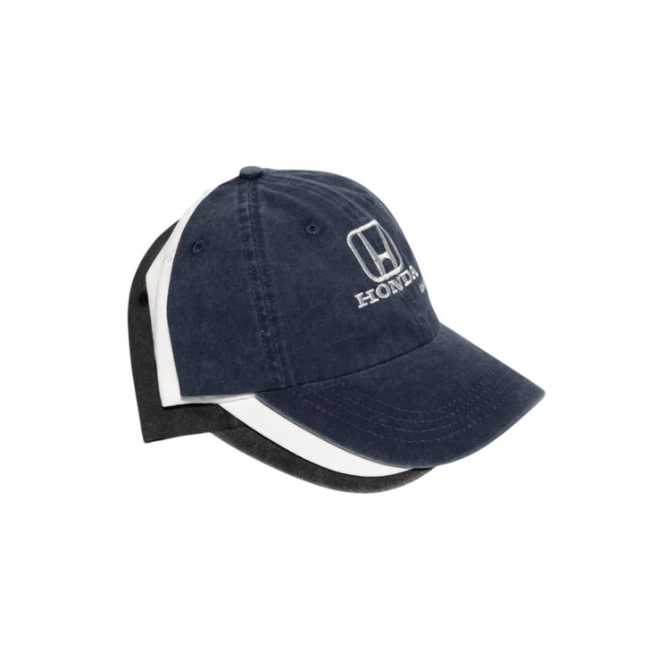 Buckle Strap Denim Cotton Baseball Cap