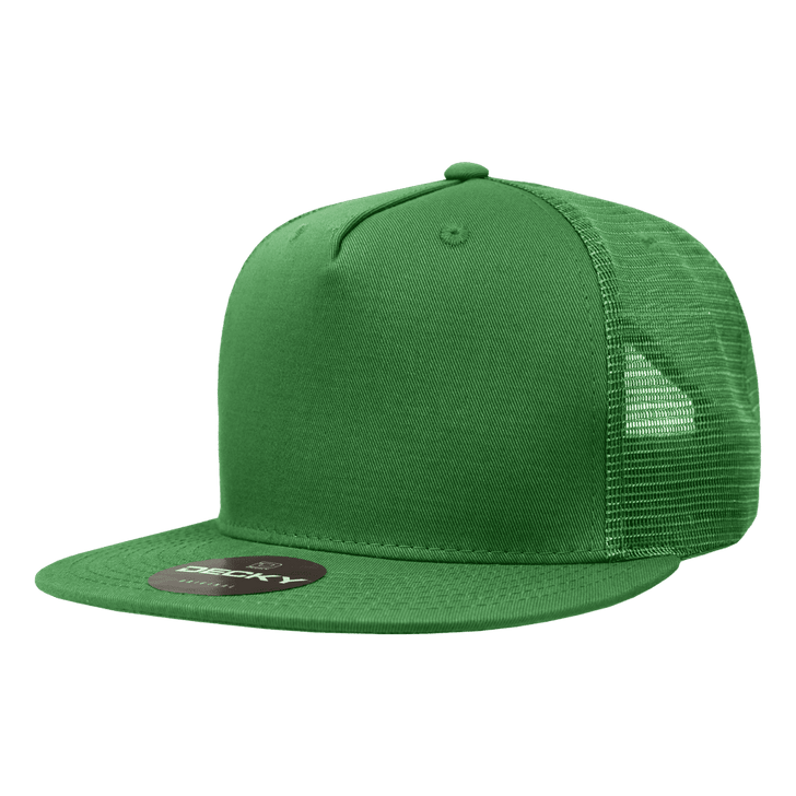 5 Panel High Profile Structured Trucker