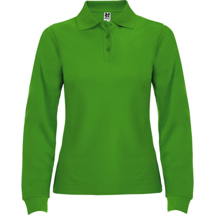 Estrella Womens Long Sleeve Polo Shirt