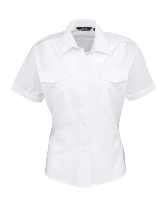 Womens S-S Pilot Blouse