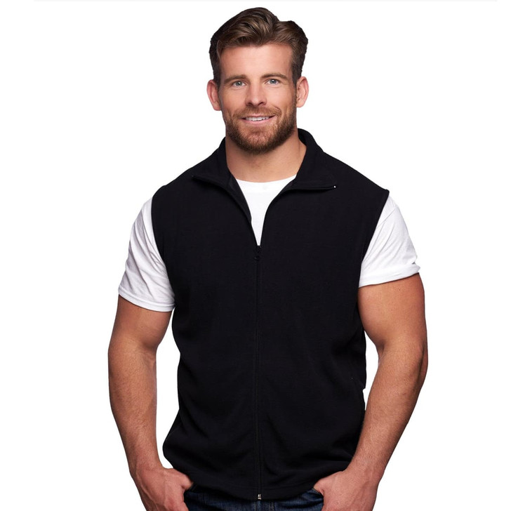 Full Zip Micro Fleece Vest