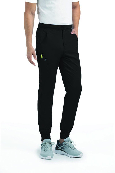 Matrix Mens Half Elastic Waistband Jogger