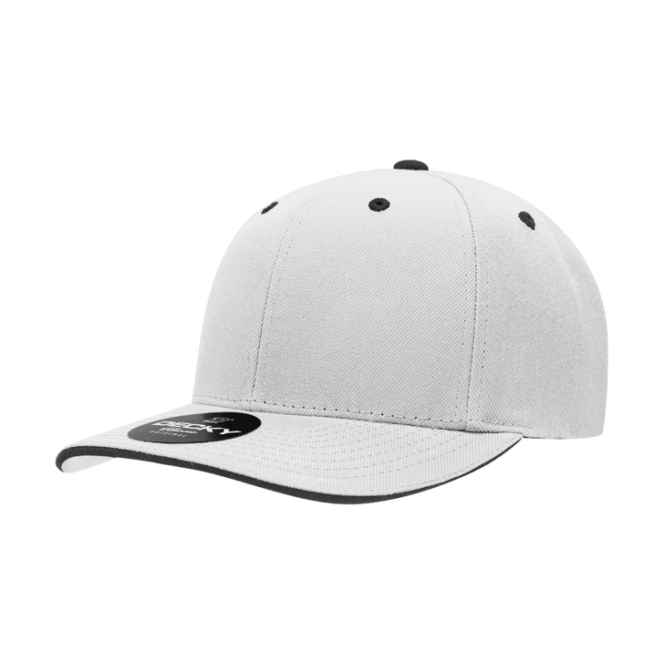 6 Panel Mid Profile Structured Sandwich Bill Cap