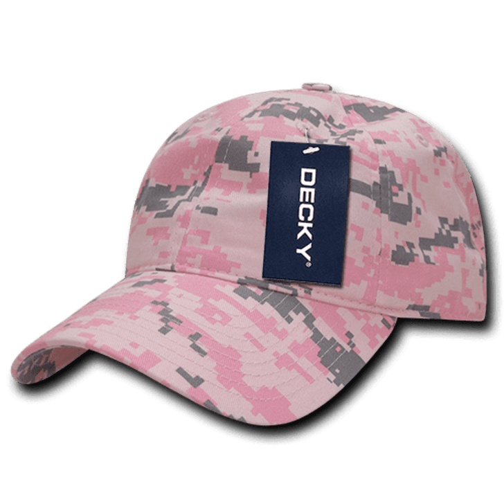 6 Panel Low Profile Relaxed Camo Dad Hat